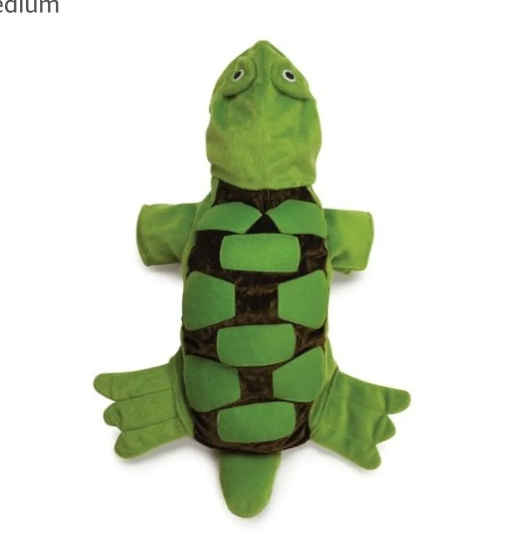 Zack & Zoey Dog Puppy Green SEA TURTLE Halloween Costume Photos Plush Size XL